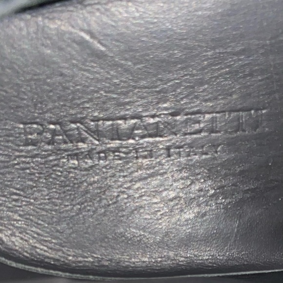 Pantanetti Leather & Stretch Vinyl Platform Combat Boots Sz 8 EUC - Picture 13 of 14